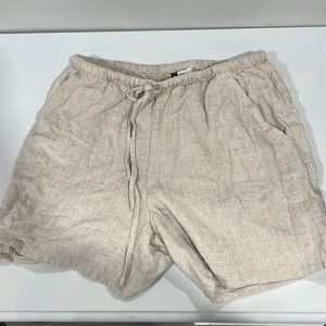 H&M linen shorts
